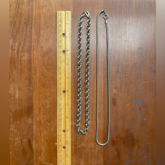 Vintage Silver Statement Chain or CHAINS! - Picture 3 of 9